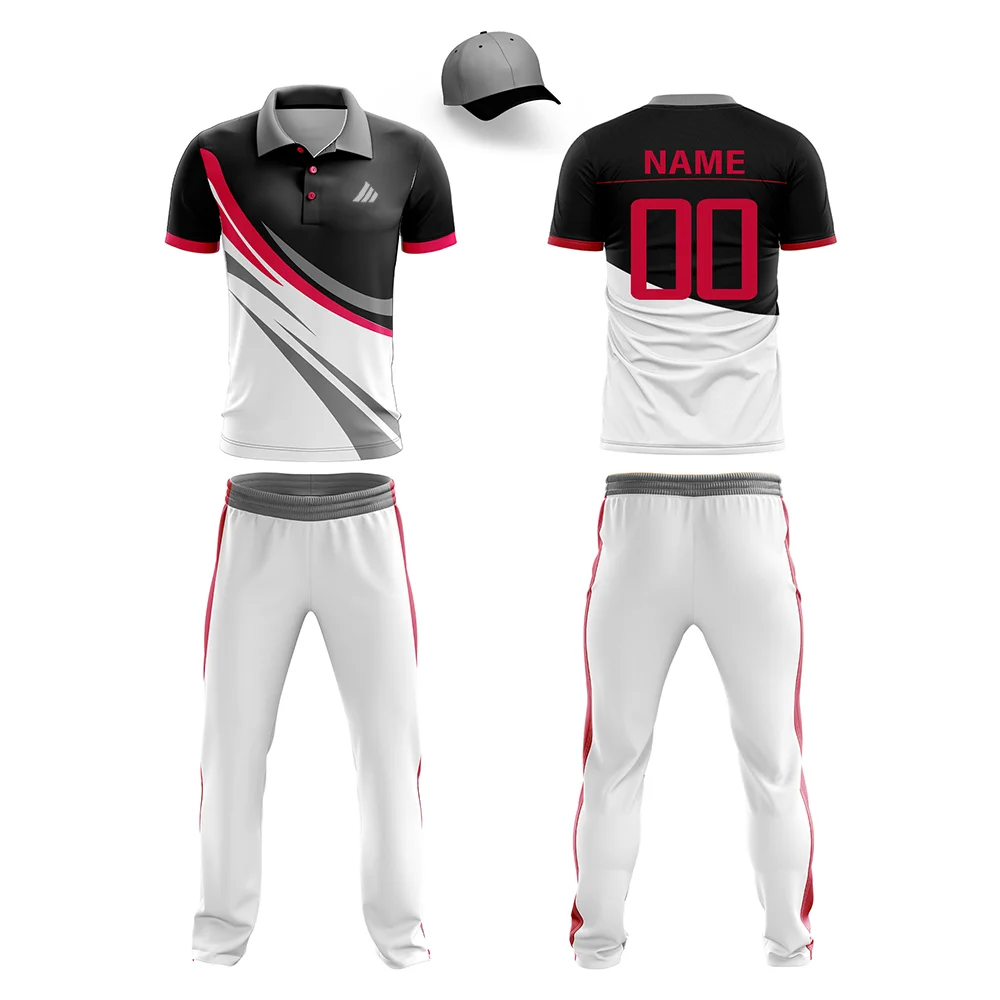 Custom Cricket Uniforms | Cricket Kit Manufacturer & Exporter – Esprit Sportswear Custom Cricket Uniform Manufacturer – Cricket Jersey and Trouser Set for Professional Teams