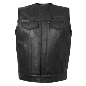 Leather vest