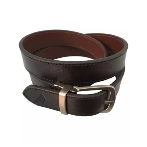 Premium genuine leather belt with alloy buckle for men and women — ideal for jeans, dress, and casual wear