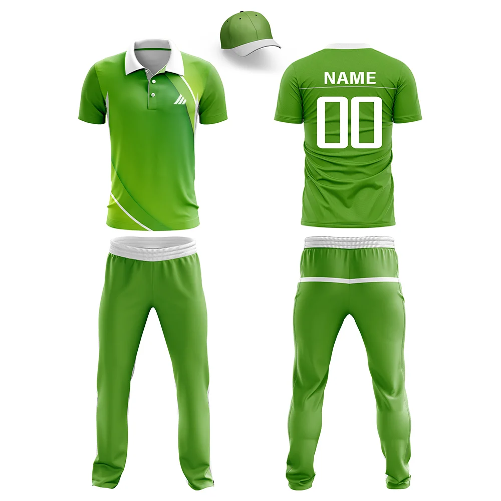 Custom Cricket Uniforms | Cricket Kit Manufacturer, Supplier & Exporter Worldwide – Esprit Sportswear Custom Cricket Uniform – Cricket Jersey and Trouser Set for Professional Teams
