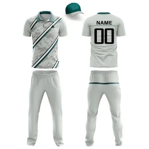 Custom Cricket Uniform – Cricket Jersey and Trouser Set for Professional Teams