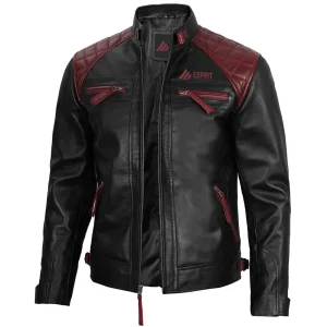 Custom 100% genuine leather biker jacket – premium handmade motorcycle jacket manufacturer and exporter worldwide