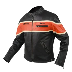 Custom 100% genuine leather biker jacket – premium handmade motorcycle jacket manufacturer and exporter worldwide