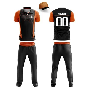 Custom Cricket Uniform Manufacturer – Cricket Jersey and Trouser Set for Professional Teams