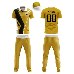 Custom Cricket Uniform – Cricket Jersey and Trouser Set for Professional Teams