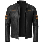 Custom 100% genuine leather biker jacket – premium handmade motorcycle jacket manufacturer and exporter worldwide