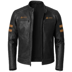Custom 100% genuine leather biker jacket – premium handmade motorcycle jacket manufacturer and exporter worldwide