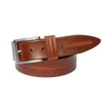 Premium genuine leather belt with alloy buckle for men and women — ideal for jeans, dress, and casual wear