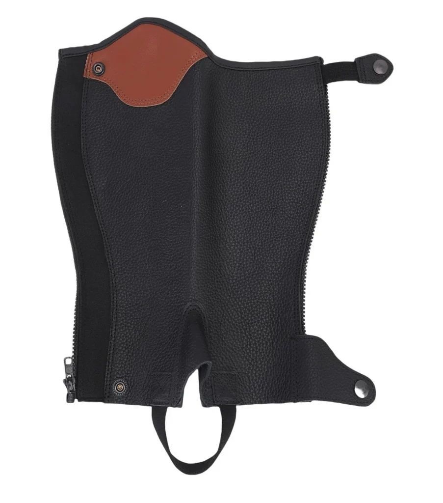 Short Leather Chaps – Premium Motorcycle Riding Gear