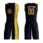 Custom basketball jerseys and shorts with team logo, names, numbers – Esprit Sportswear manufacturer and supplier