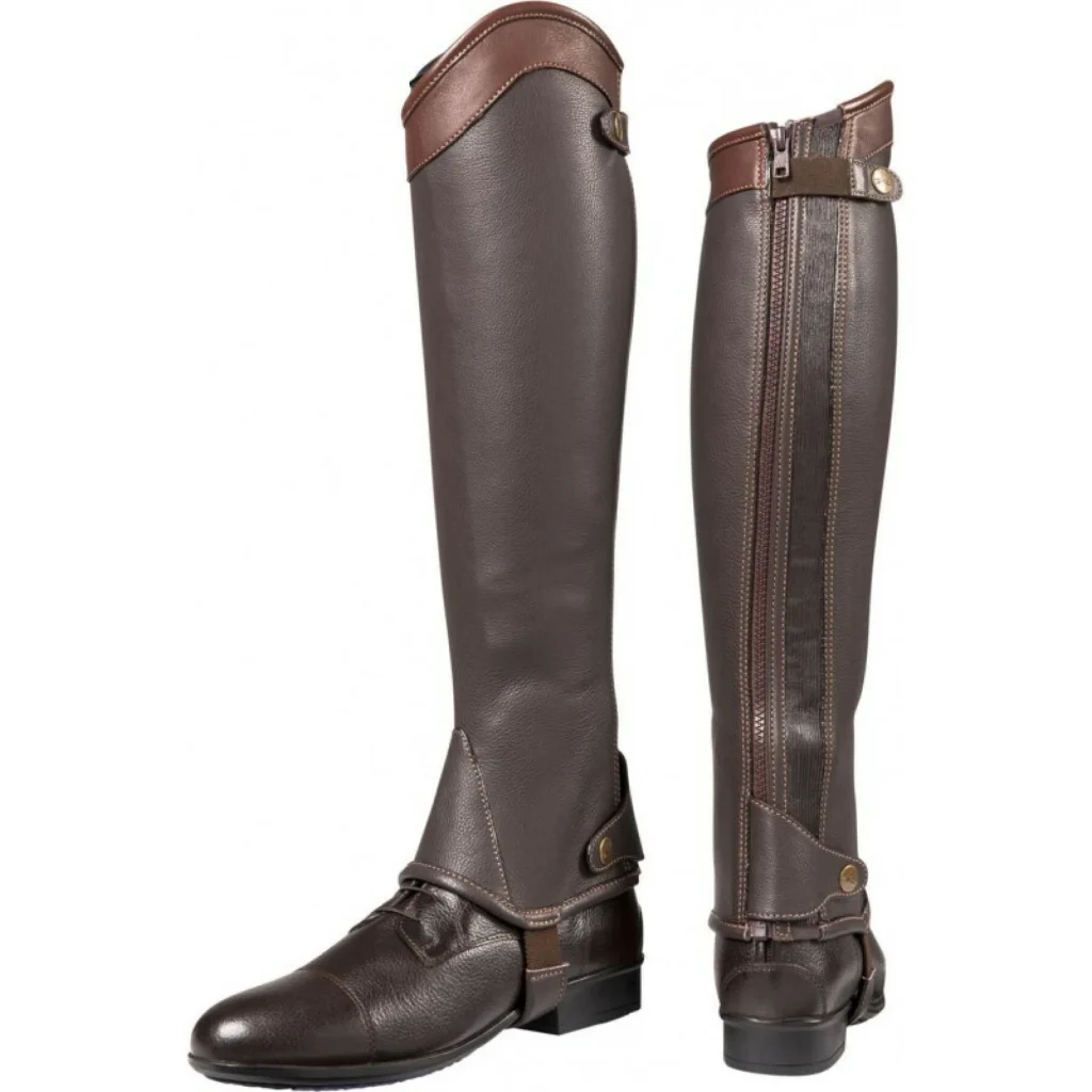 Genuine Leather Short Chaps for Riders