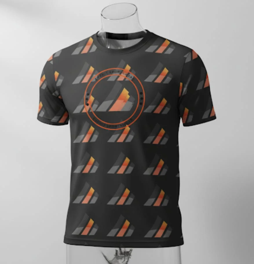Sublimation Shirt Esprit (2) Custom sublimation polyester t-shirt with personalized design